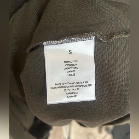 COPY - Fear of god essentials Gray Flocked T-Shirt - Picture 6 of 11